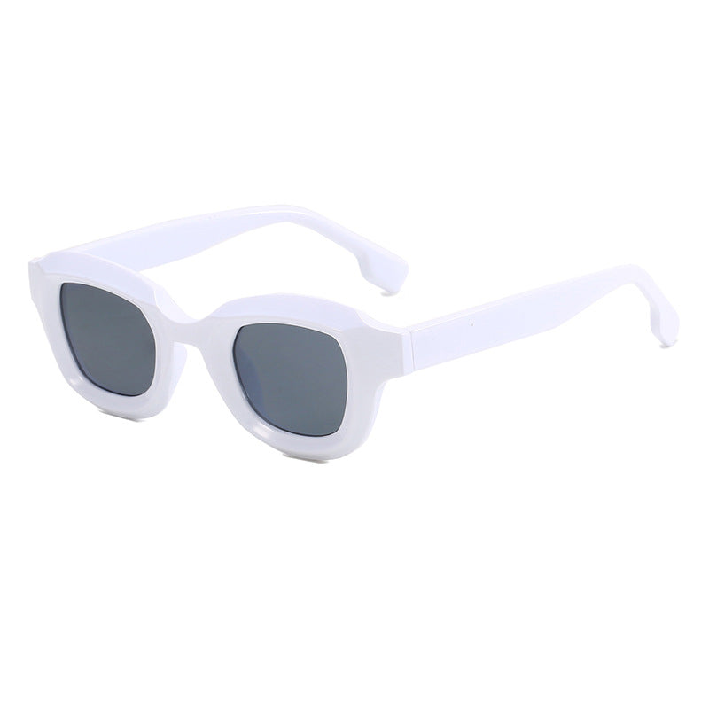 Dame Moderne Geometrisk Solbrille Luvikno