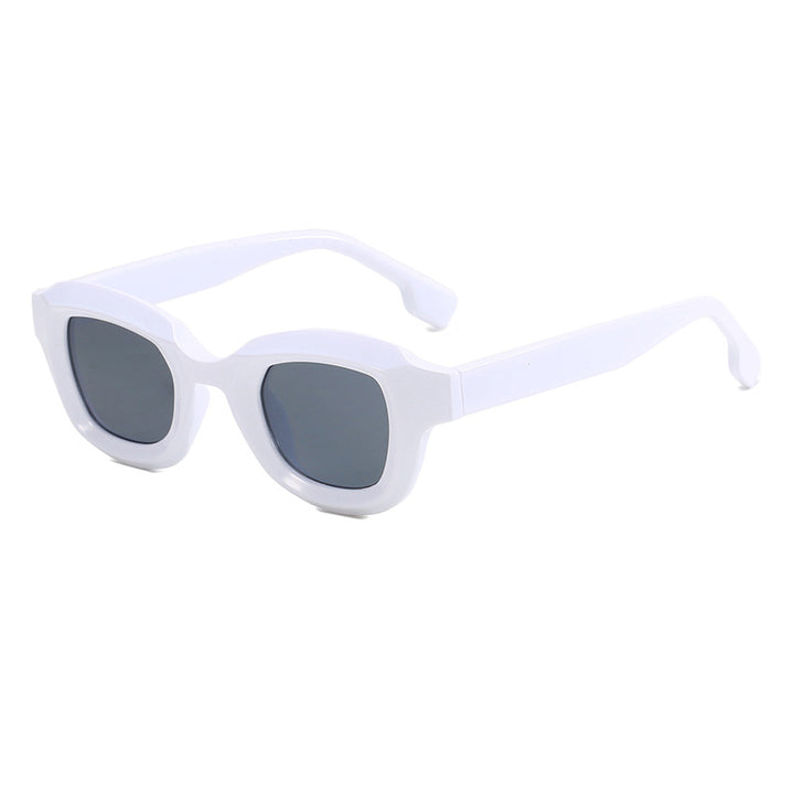 Dame Moderne Geometrisk Solbrille Luvikno