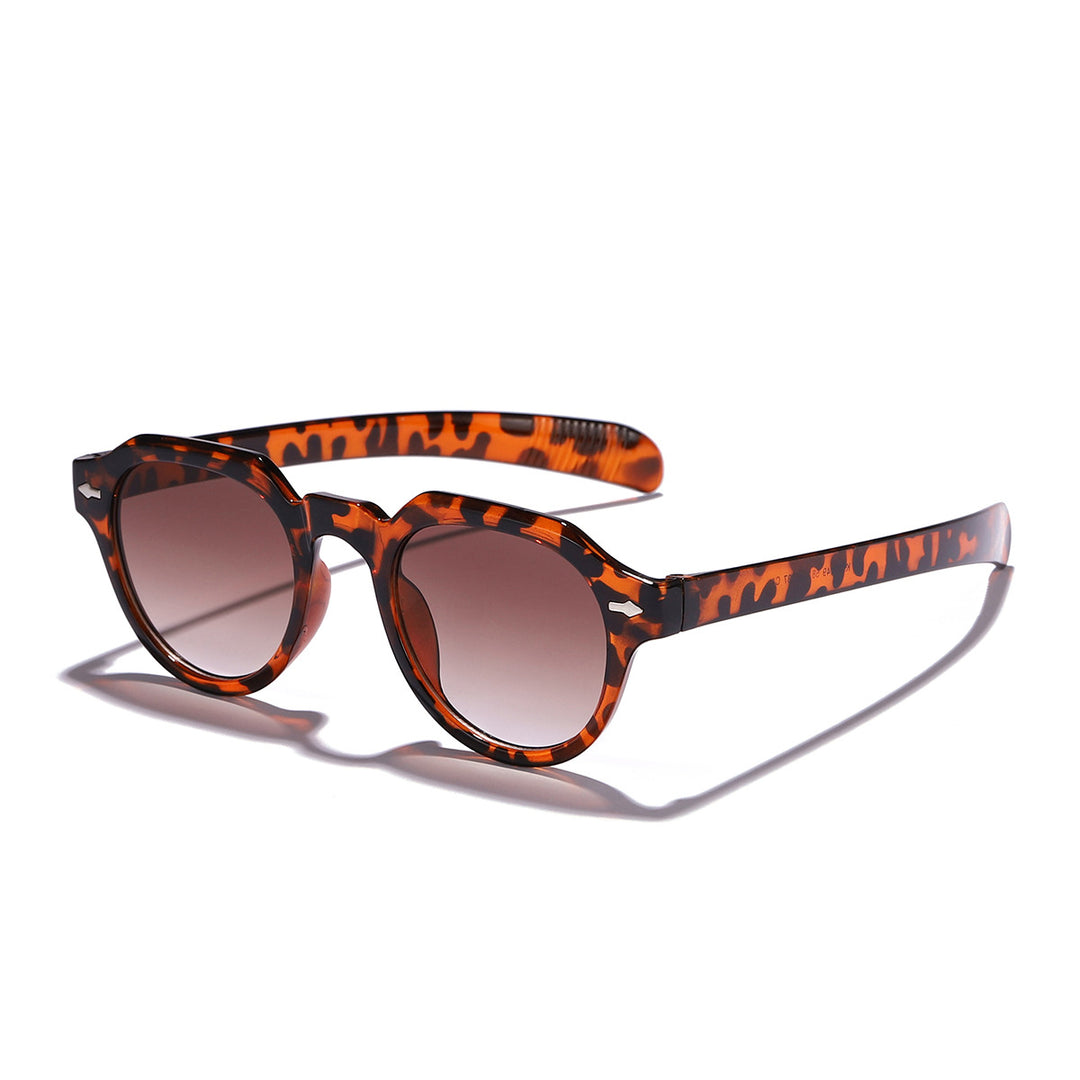 Dame solbrille med stillegående og unik ramme Luvikno