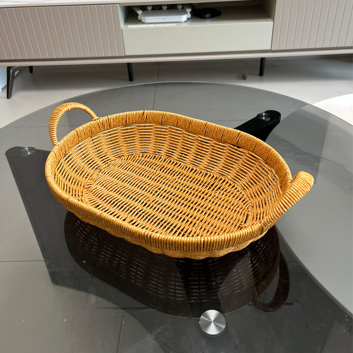 Damen Oval Kurv med Håndtag Luvikno