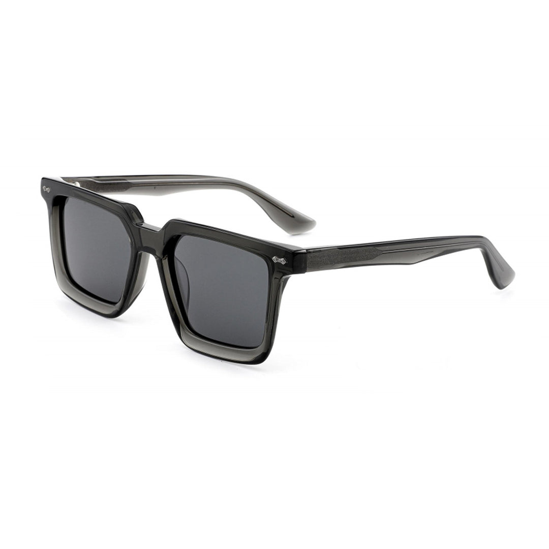 Dame moteriktig solbrille i markant kvadratstil Luvikno