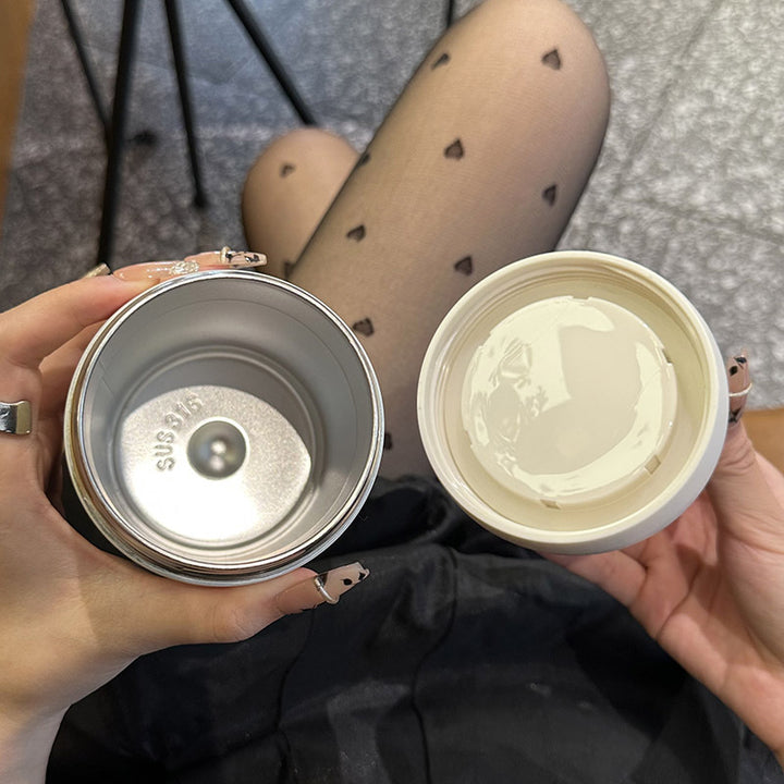 Damen Isolierflasche mit praktischem Tragegriff Luvikno