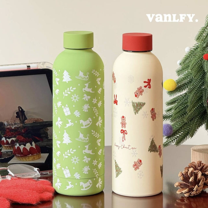 Dame isolerende drikkeflaske med det glade Hello Kitty motiv Luvikno