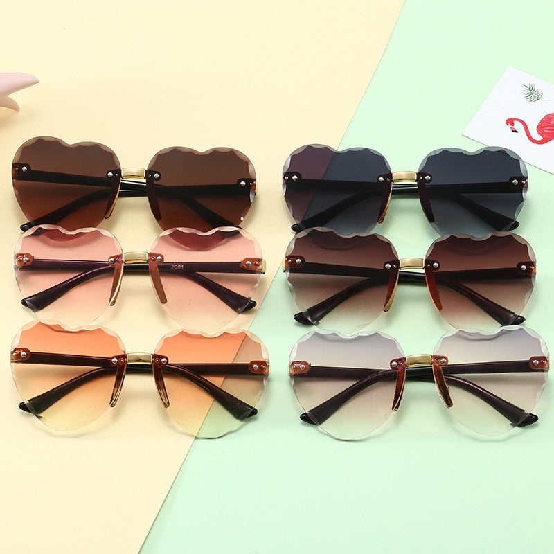 Dame Hjerteformet Solbrille Luvikno