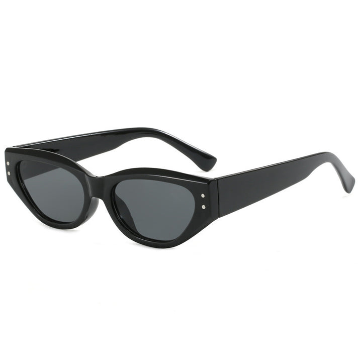 Dame moteriktig solbrille i trendy Cat-Eye stil Luvikno