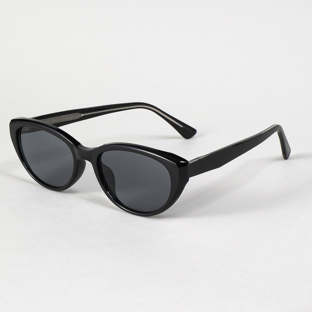 Dame solbriller i Cat-Eye stil med innovativ ramme Luvikno