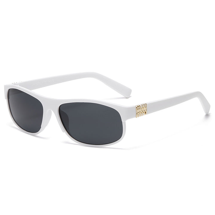 Dame fashion solbriller med polarisert glass og stilfull ramme Luvikno