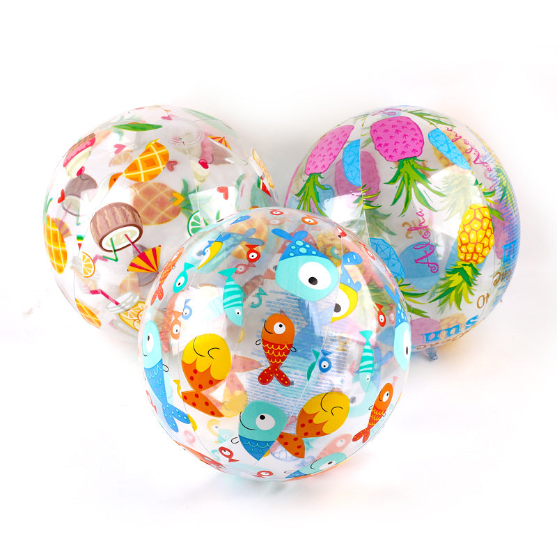 Unisex Oppustbar Lekeball for Strand og Hage Luvikno