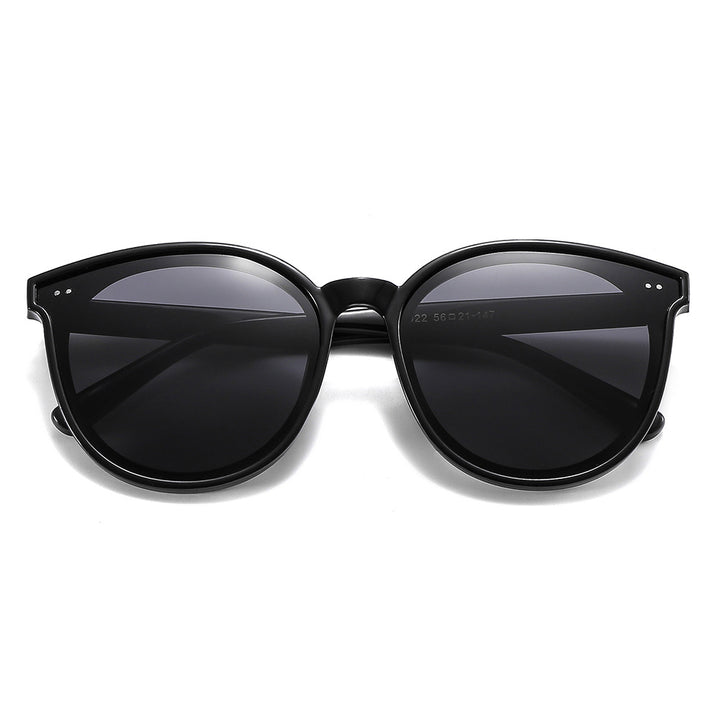 Dame Modisk solbrille med stort, elegant ramme Luvikno