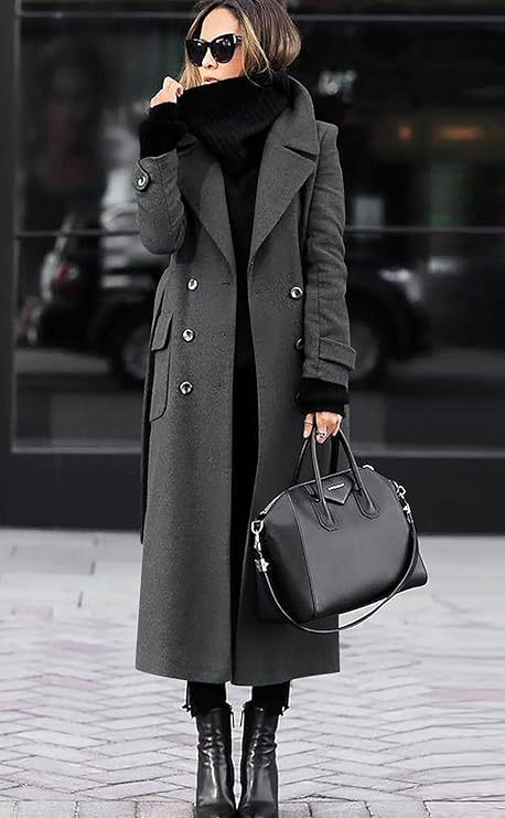 Luvik | Naisten elegantti villakangastakki