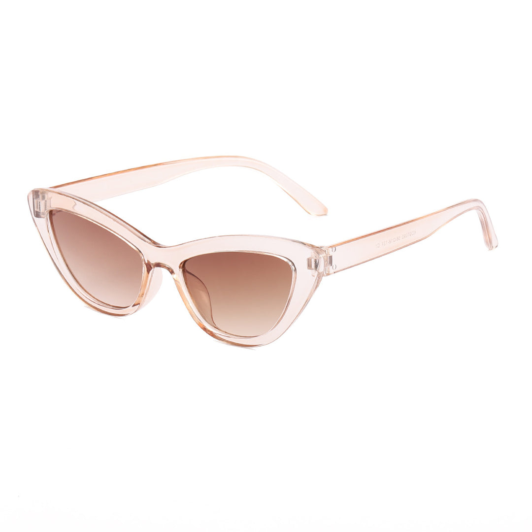 Dame Cat-Eye solbriller med UV-beskyttelse og moderne design Luvikno