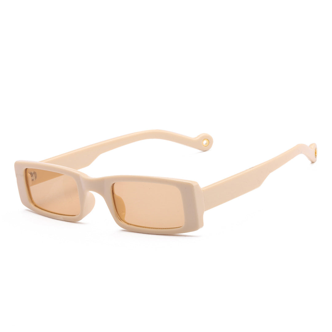Dame moteriktig solbrille med trendy leopardmønster Luvikno