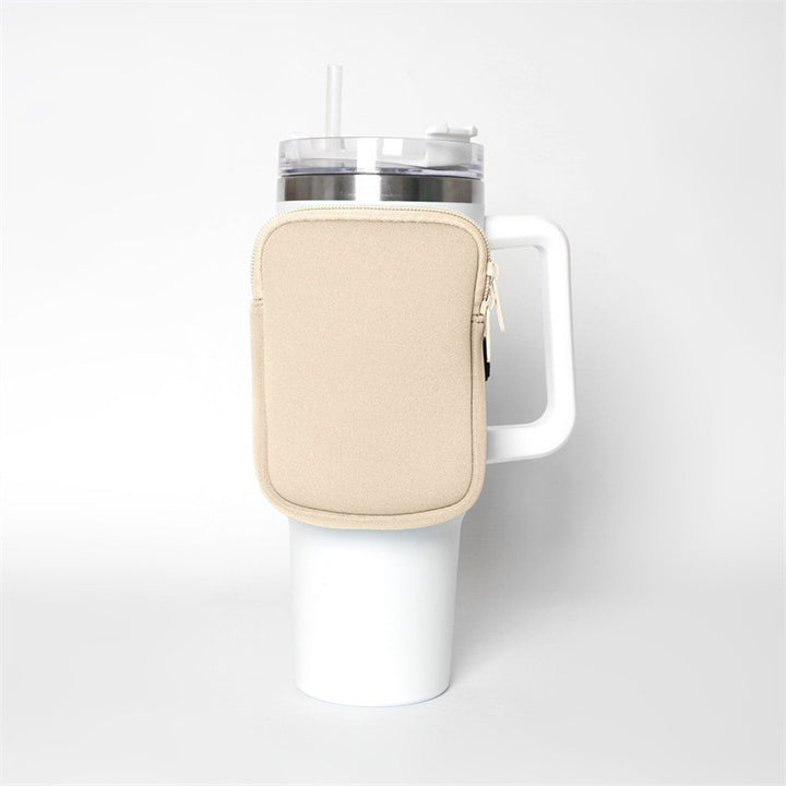 Unisex koppholder med praktisk lomme Luvikno