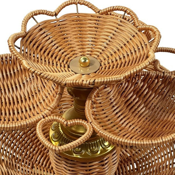 Dame Etagere for frukt og snacks Luvikno