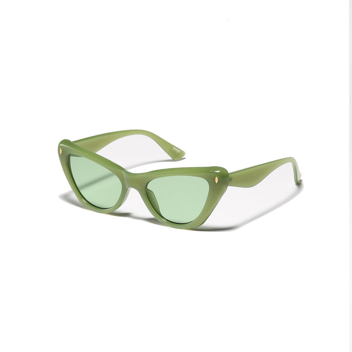 Dame trendy Cat-Eye solbriller Luvikno