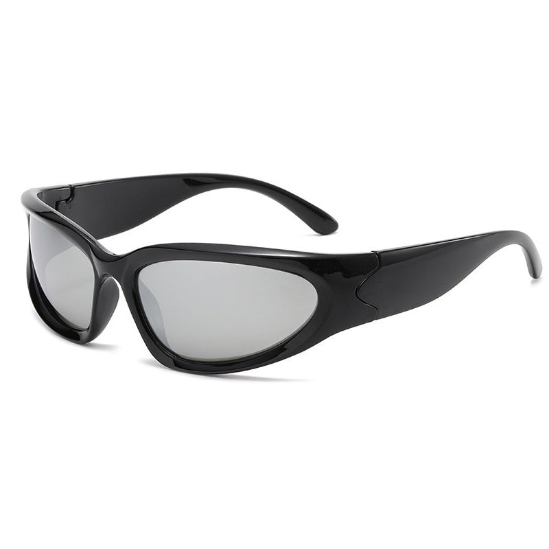 Dame Aerodynamisk Sport-solbrille Luvikno