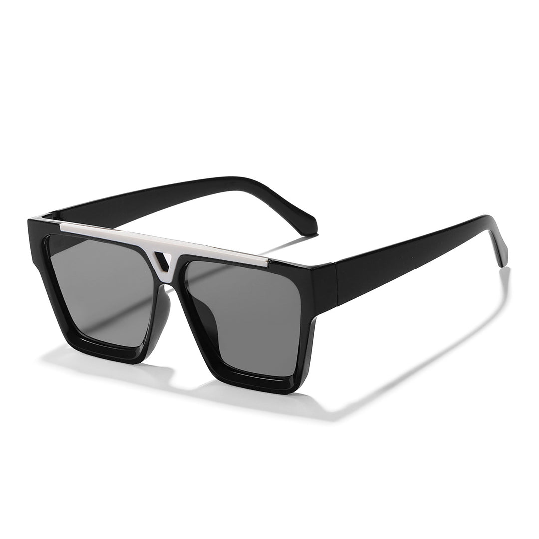 Dame trendy solbriller med minimalistisk ramme Luvikno