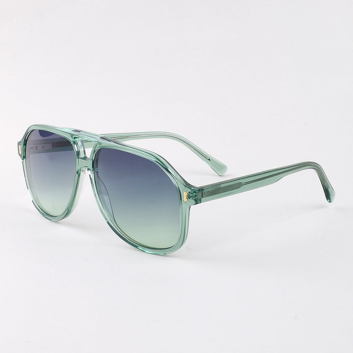 Dame moderne solbrille med innovativ ramme Luvikno