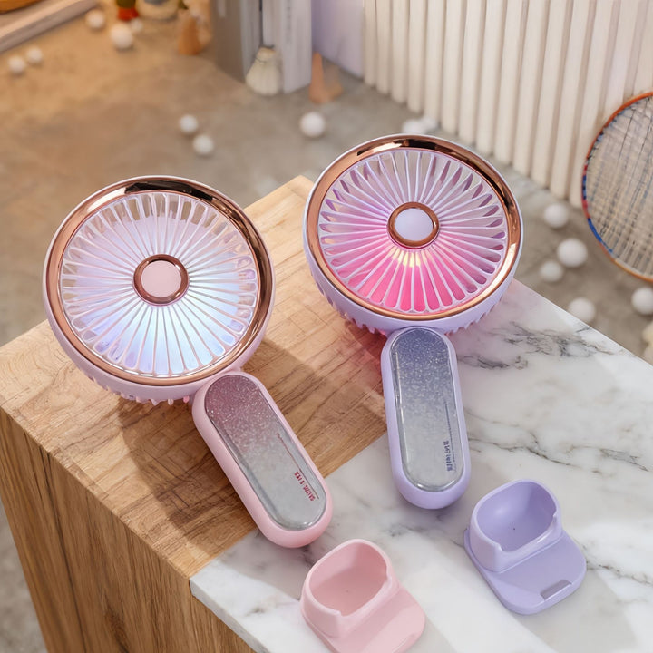 Women Portable Mini Fan Luvikno