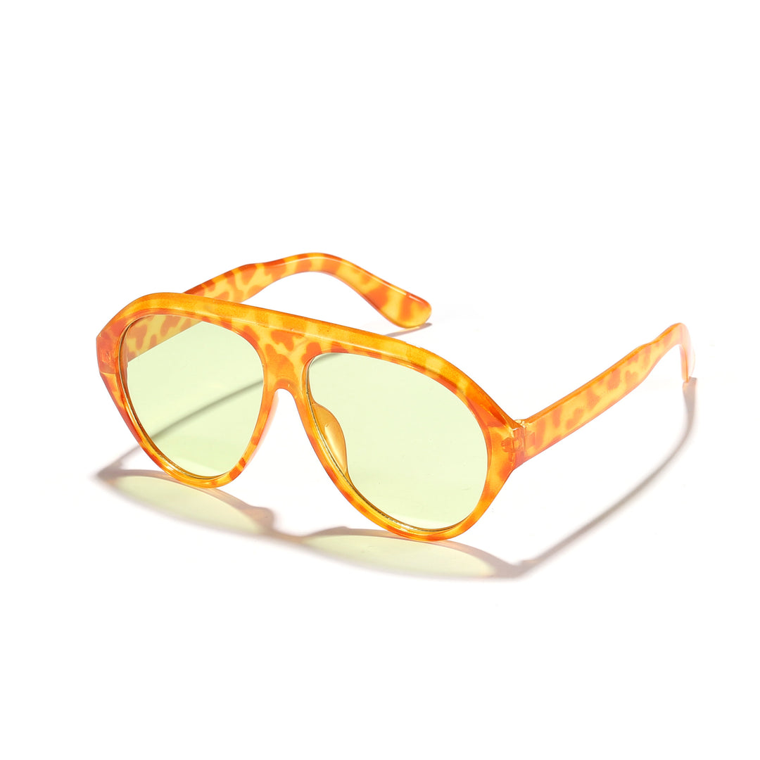 Dame solbrille med markant design og innovativ ramme Luvikno