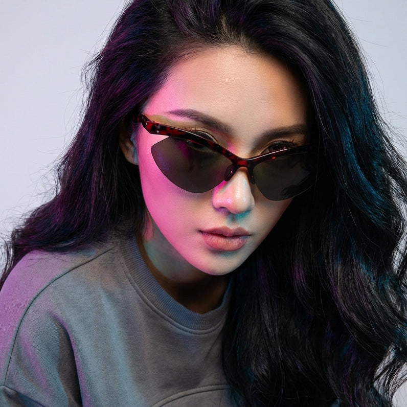 Dame Cat-Eye solbriller med ergonomisk design og UV-beskyttelse Luvikno