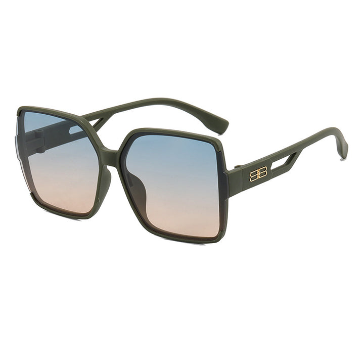 Damer Oversized Solbriller med markant firkantet design Luvikno