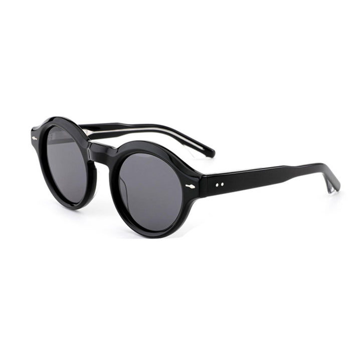 Dame solbrille i elegant retro-design med robust ramme Luvikno