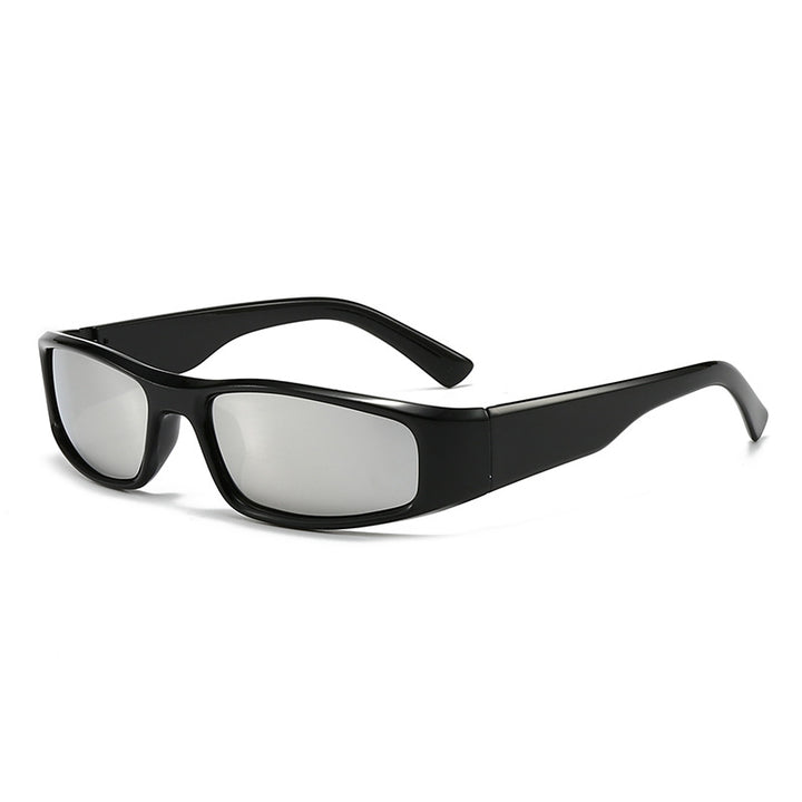 Dame sporty solbriller med robust ramme Luvikno