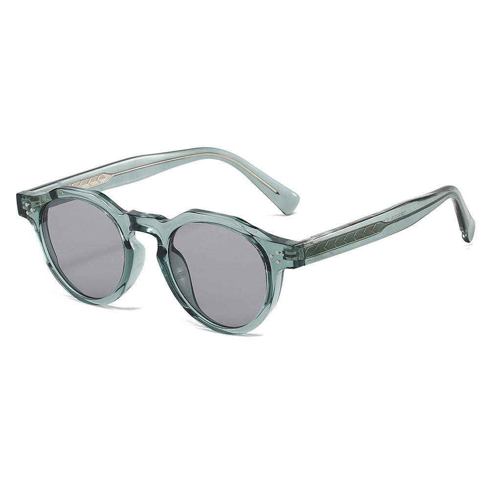Dame Stilig Solbrille i innovativt åttkantet design Luvikno