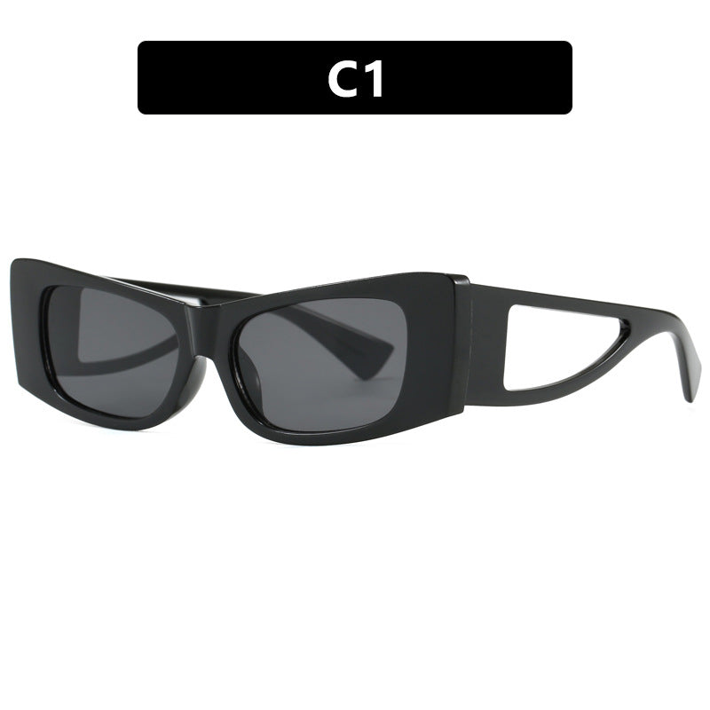 Dame trendy solbriller med eksepsjonelt design og beskyttende UV-filter Luvikno