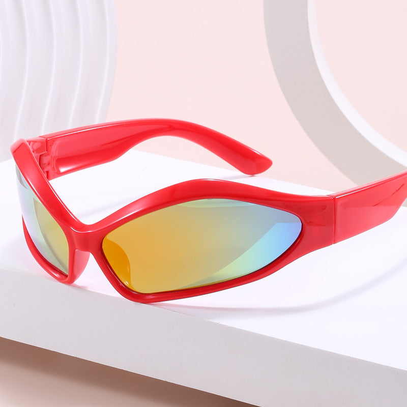 Dame Sporty solbriller med aerodynamisk design Luvikno
