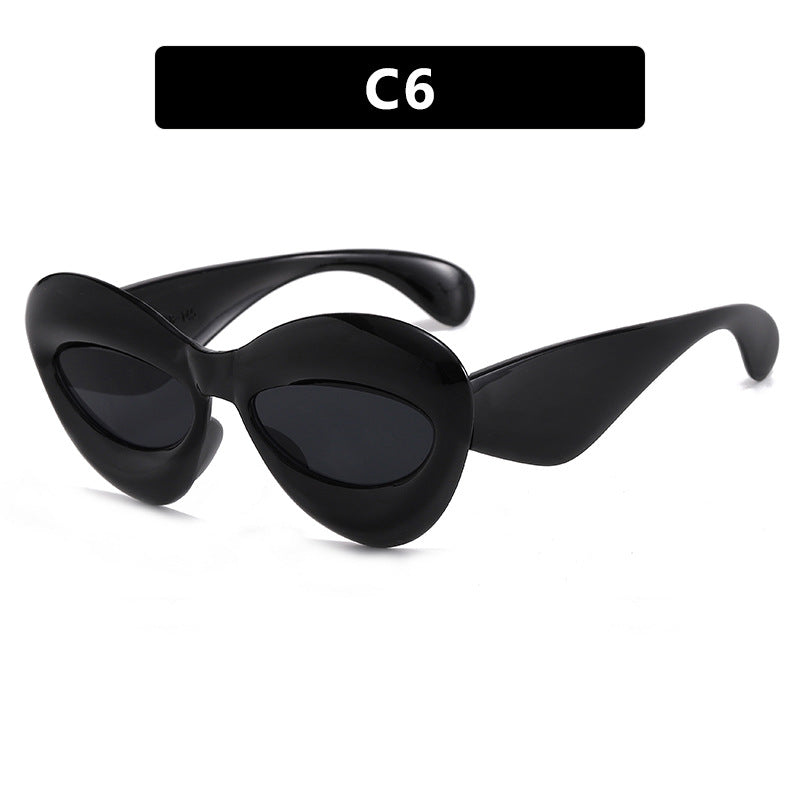 Dame Cat-Eye solbriller i moderne design Luvikno