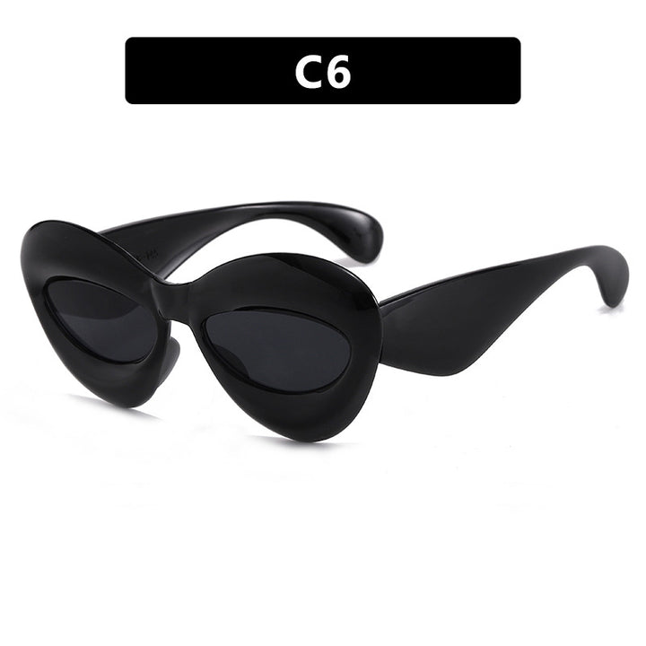 Dame Cat-Eye solbriller i moderne design Luvikno