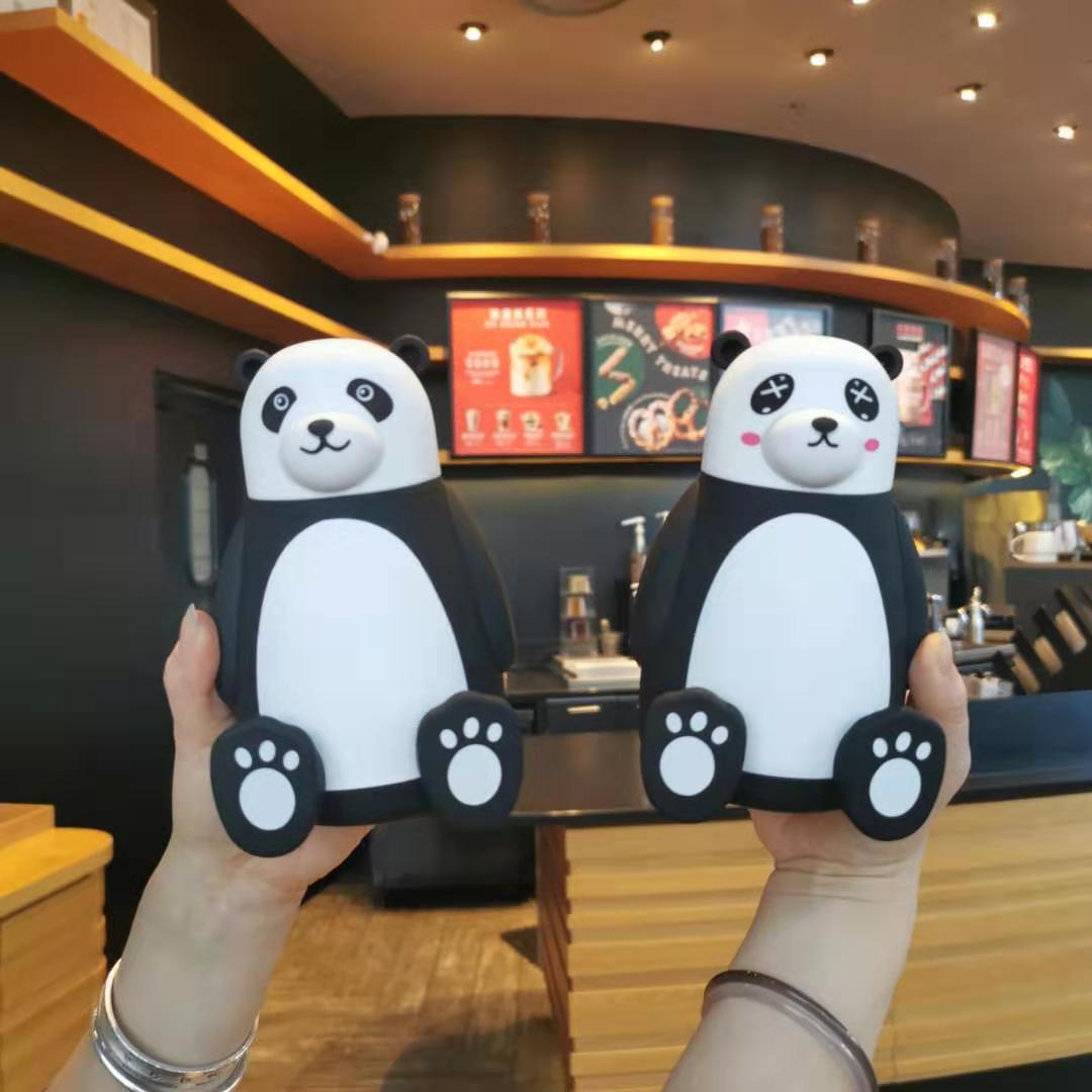 Damer kreative Panda Drikkeflaske Luvikno