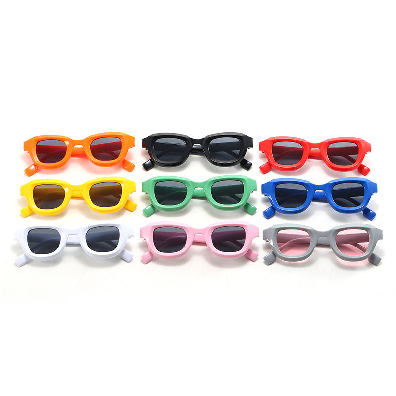 Dame Moderne Geometrisk Solbrille Luvikno