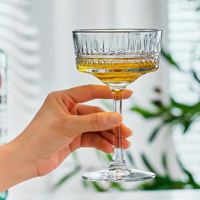 Mønstret Martini Cocktail Glasser | Luvikno