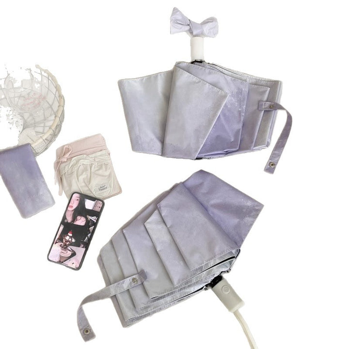 Dame Automatisk Regn paraply med elegant, vannavvisende design Luvikno