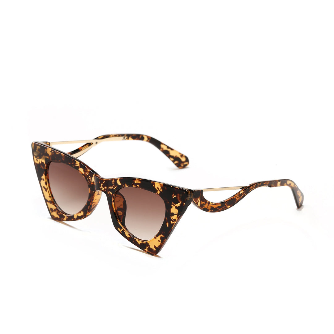 Damer Cat-Eye solbriller Luvikno