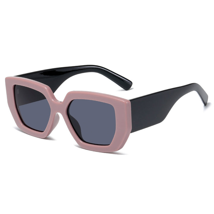 Damer Ekstravagant Geometrisk Solbrille Luvikno
