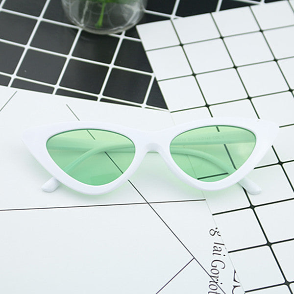 Dame Cat-Eye solbrille med elegant design og UV-beskyttelse Luvikno