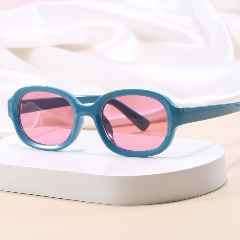 Dame moteriktig geometrisk solbrille med UV-beskyttelse Luvikno
