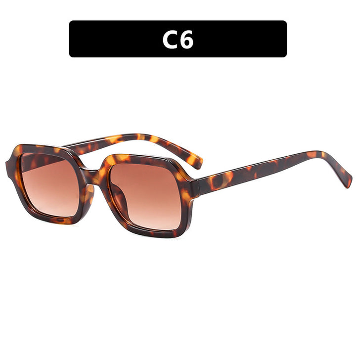 Dame kvadratisk solbrille i elegant design Luvikno