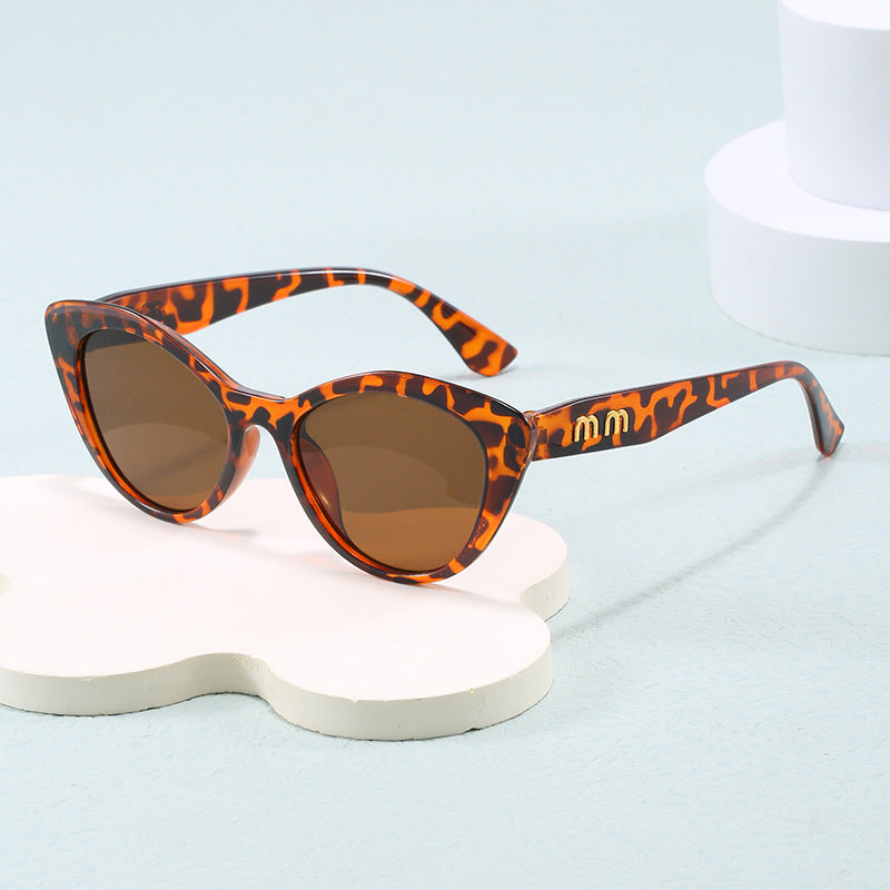 Damen Cat-Eye solbriller i trendy vintage-stil Luvikno