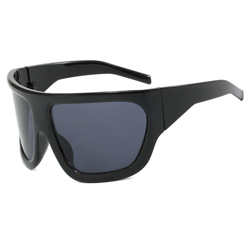 Dame sportlige oversized solbriller Luvikno