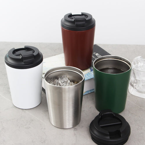 Dame isolert kaffekopp med ergonomisk lokk Luvikno