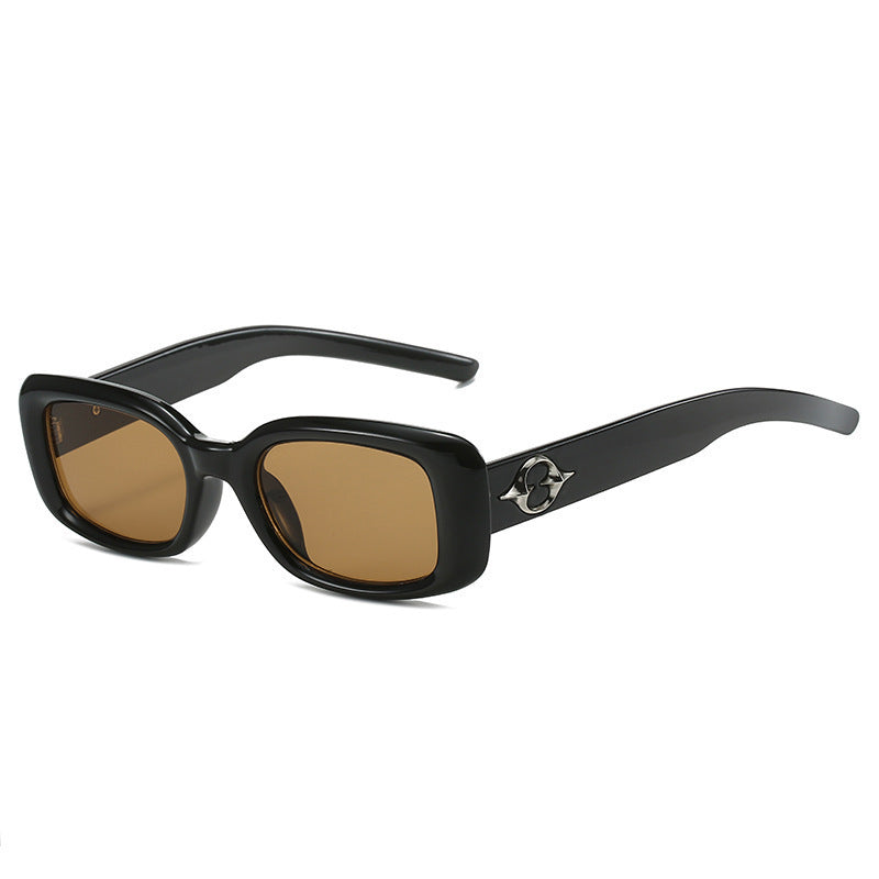 Dame trendy firkantet solbrille Luvikno