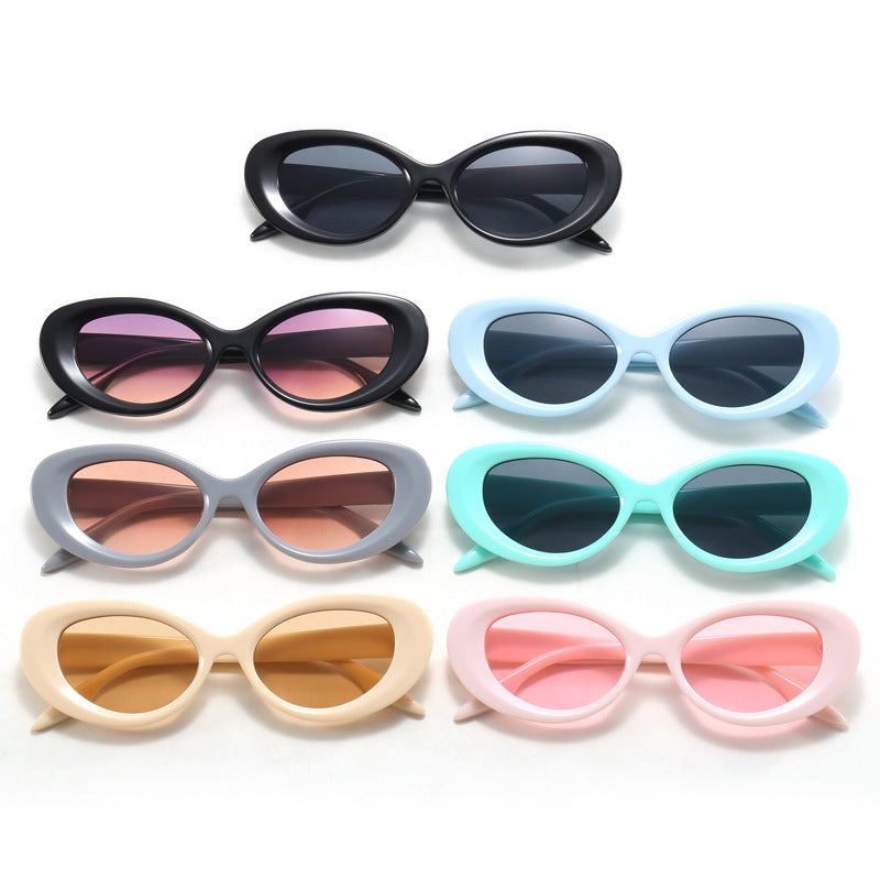 Dame elegant retro-solbrille med UV-beskyttelse Luvikno