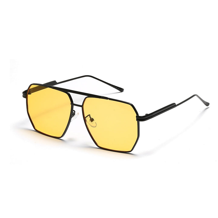 Damer elegant sekskantet solbrille Luvikno
