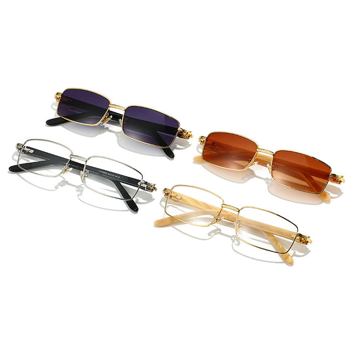 Dame elegant lesebrille i moderne rektangulært design Luvikno
