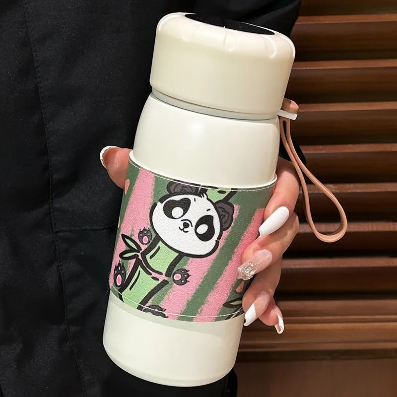 Dame Isolasjonsflaske med leken Panda-design Luvikno